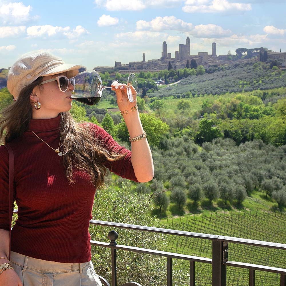 san gimignano winery lunch